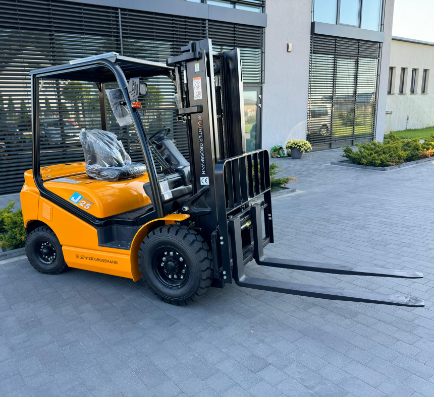 Hyundai heftrucks op brandstof